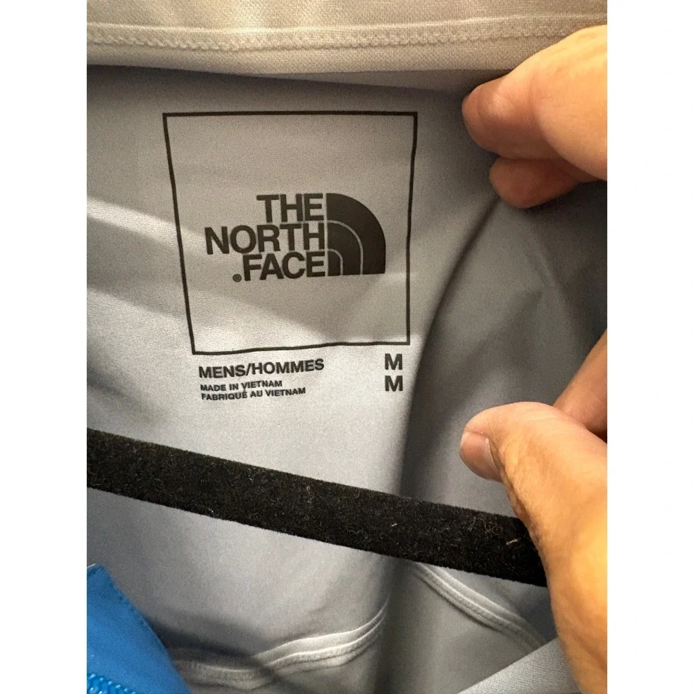 The North Face Mens Apex Flex GTX 2.0 Gore-Tex Hooded Jacket Blue‎ Grey Medium